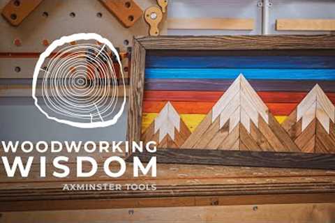 Create a Mountain Scene Wall Art - Woodworking Wisdom