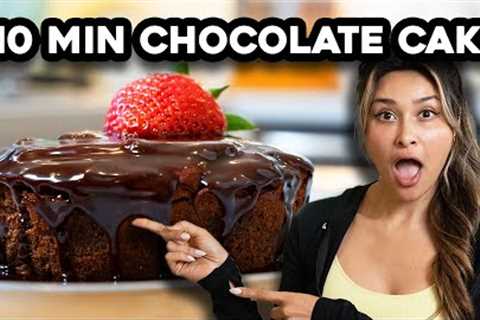 WEIGHT-LOSS Friendly Cake! | 5 Ingredients | Airfryer recipe