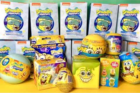 ASMR Spongebob Squarepants Satisfying Collection Unboxing / HIDDEN DISSECTIBLES