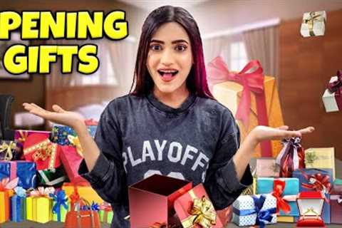 My Birthday GIFTS UNBOXING 🎁 | SAMREEN ALI