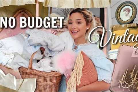 No budget VINTAGE EVERYTHING shopping spree!