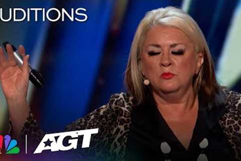 Mandy Muden: The hilarious magician who will make you BELIEVE in magic! | Auditions | AGT 2023