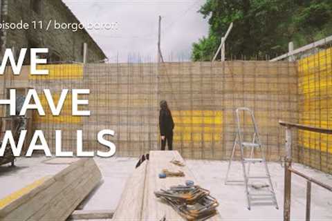 #11 We have WALLS! Italian House Renovation | borgo baroti
