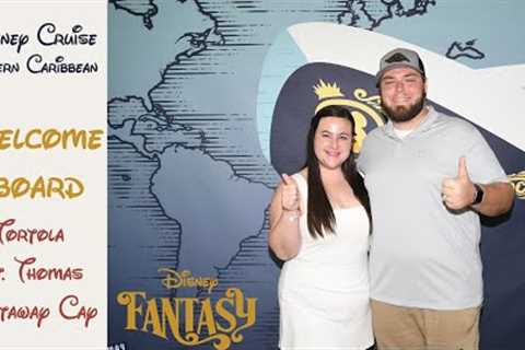 Disney Cruise Vlog DAY 1 - Embarkation Day on the DISNEY FANTASY - Eastern Caribbean