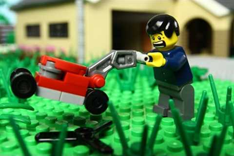 Lego Lawn Mower Fail