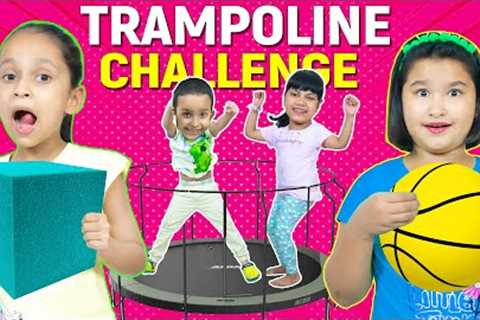 Play Games at TRAMPOLINE Park | Fun Challenges Activities for Kids | ToyStars