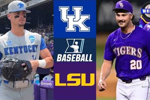 #12 Kentucky vs #5 LSU | Super Regionals Game 1 | 2023 College Baseball Highlights