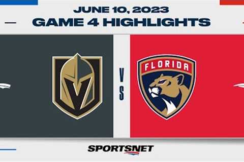 Stanley Cup Final Game 4 Highlights: Golden Knights vs. Panthers - June 10, 2023