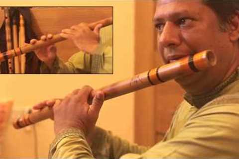 Lesson 2 : How to play flute /Bansuri - Lower and higher octave