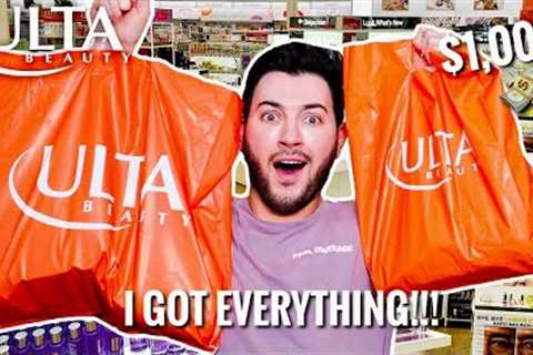 I spent $1,000 at ULTA! new makeup shopping spree!