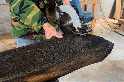 Carpenter Turns Scraps Of Wood Into A Magical Coffee Table  / Woodworking Projects