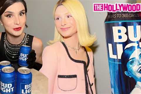 Bud Light Star Dylan Mulvaney Parties The Night Away At Paris Hilton's Concert In Hollywood, CA