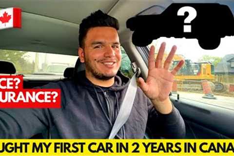 FINALLY BOUGHT MY FIRST CAR IN CANADA 🇨🇦| PRICE AND BUDGET | INDIAN INTERNATIONAL STUDENT VLOGS
