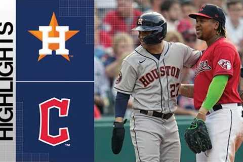 Astros vs. Guardians Game Highlights (6/10/23) | MLB Highlights
