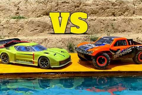 Arrma Vendetta 4x4 vs Traxxas Slash 4x4 | Remote Control Car | RC Cars 80km/h