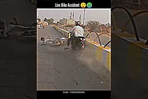 Bike crash 😳 #sanju03rider #shorts #ktm