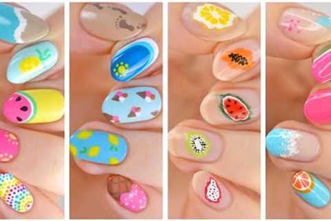 Cute Nail Art 2023 ☀️ Fun &amp; Easy Summer Nail Design Compilation!