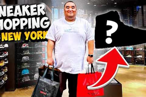 COME SNEAKER SHOPPING WITH ME IN NEW YORK