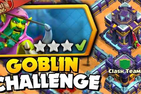 Easily 3 Star the Goblin Warden Challenge (Clash of Clans)