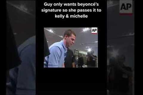Beyoncé Putting Rude Fan In His Place