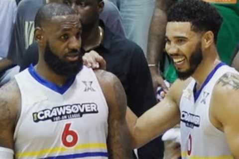 LeBron James at the CrawsOver Pro Am: Full Game