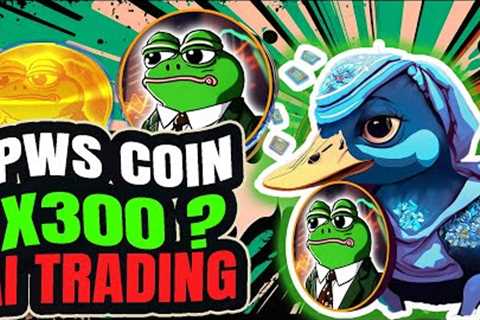 CHECK THIS CRYPTO PWS 🔥Pepe of Wallstreet  🔥GOING TO THE MOON🔥 🚀🔥 | FIND HIDDEN GEMS WHIT AI ..