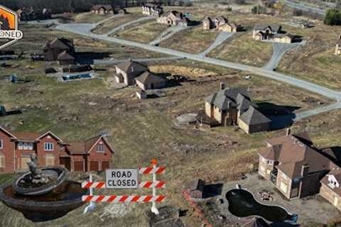 Abandoned Luxury Subdivision with 14 Mansions. Is this for real? Explore # 130
