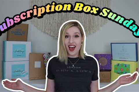 SO MANY BOXES 😍 | Subscription Box Sunday | Vol. 1 June 2023