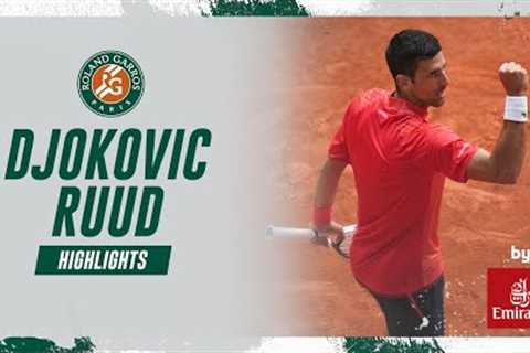 Novak Djokovic vs Casper Ruud - Final Highlights I Roland-Garros 2023
