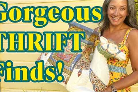 Home Decor and Spring Fashion Thrift Shopping - Weekend Home VLOG