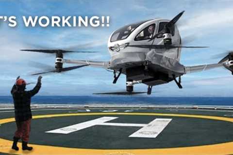 First Working Passenger Drone!