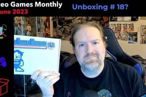 Video Games Monthly Unboxing #18 for June 2023 #youtubemafia #videogamesmonthly