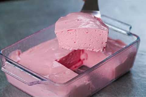 I BLEND JUST 3 INGREDIENTS &amp; MAKE THIS DELICIOUS DESSERT RECIPE | FLUFFY &amp; CREAMY DESSERT..