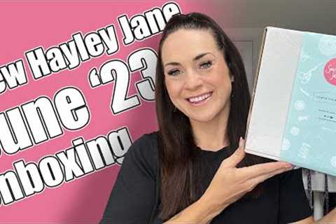 🌎 ✈️ Wanderlust: Travel-Inspired Sewing Delights! Sew Hayley Jane June '23 unboxing