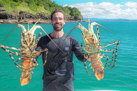 $1000 GIANT LOBSTER (Catch &amp; Cook 3 ways)