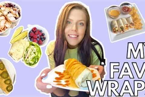MY FAVORITE QUICK &amp; EASY WRAPS | Meals I Eat to Lose Weight | My Weight Loss Journey