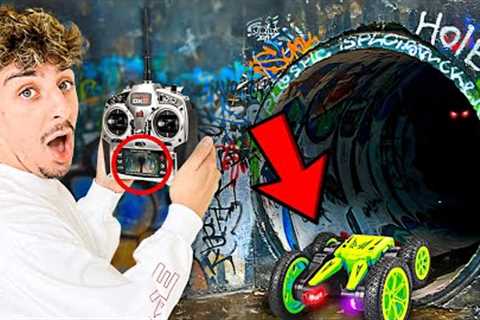 I Drove an RC Car Through the Haunted Tunnel