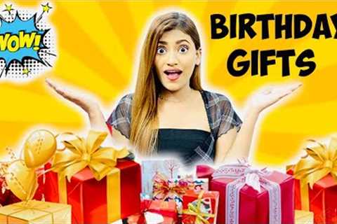 Opening My 17th Birthday Gifts | Samreen Ali