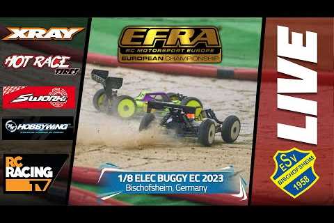 EFRA 1/8th Electric Buggy Championship 2023 - Day 3 - FINALS!!!