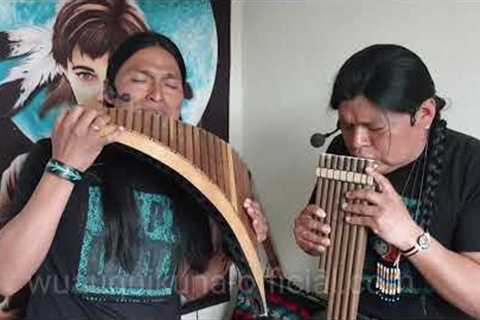 The Sound of Silence - Sonidos del Silencio Panflute and quenacho - Wuauquikuna