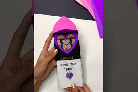 DIY Easy Gift Card Idea 💖🥰 #diy #craft #tutorial #bff #art #crafts #artist #bestfriend #drawing