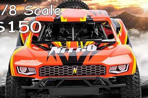 Amazon $150 1/8 Scale LAEGENDARY RC Cars, Speed Test, Tear Down, 4x4 Nitro Short Course RC Truck