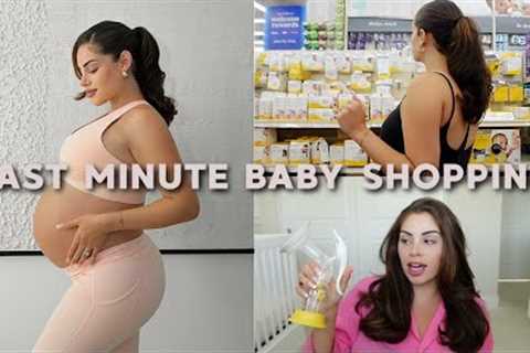 VLOG♡  Last Minute Baby Shopping For the Twins! 34 WEEKS PREGNANT