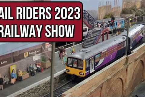 Rail Riders 2023 Railway Show &amp; Crewe Heritage Centre's Model Layouts