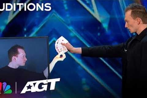 You Won't Believe Trigg Watson's Mind-Blowing Digital Magic | Auditions | AGT 2023
