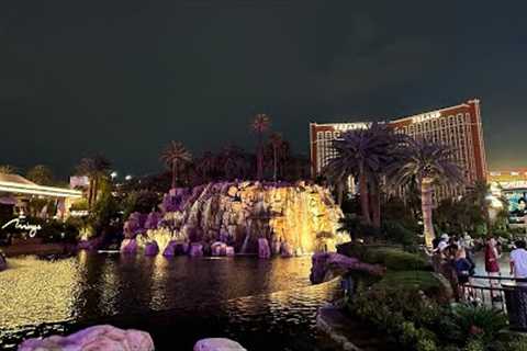 The Mirage Casino and Hotel Volcano Las Vegas June 7th 2023 Show