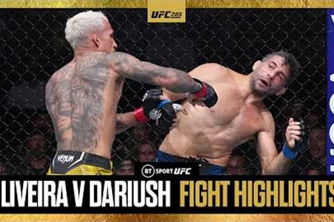 The King is back! Charles Oliveira 🆚 Beneil Dariush | UFC Official Fight highlights | #UFC289
