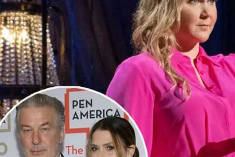 Amy Schumer Goes After 'Sociopath' Hilaria Baldwin on Netflix Standup Special