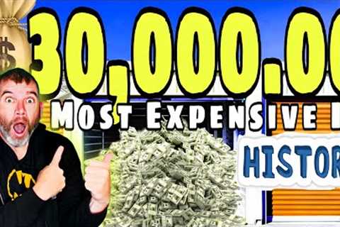 Most EXPENSIVE STORAGE over $2,000,000.00 in New Stuff shopping addict hoarder abandoned storage