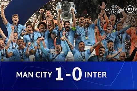 Man City v Inter Milan (1-0) | Pep Guardiola completes Treble! Champions League Final Highlights